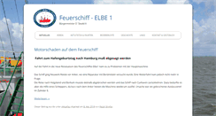 Desktop Screenshot of feuerschiff-elbe1.de
