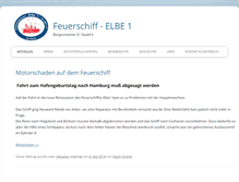 Tablet Screenshot of feuerschiff-elbe1.de